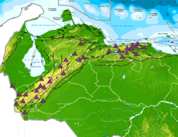 Mapa de Venezuela
