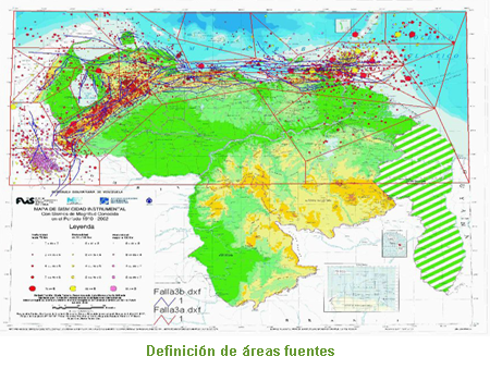 Definici&oacute;n de &aacute;reas fuentes