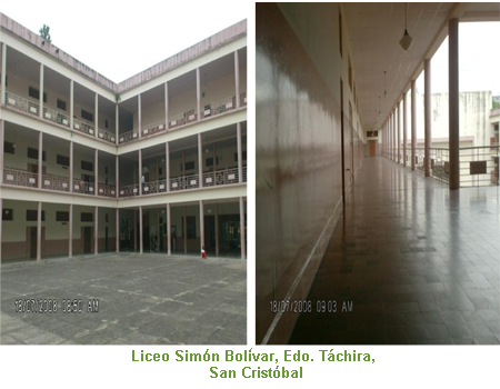 Liceo Sim&oacute;n Bol&iacute;var, Edo. T&aacute;chira, San Crist&oacute;bal